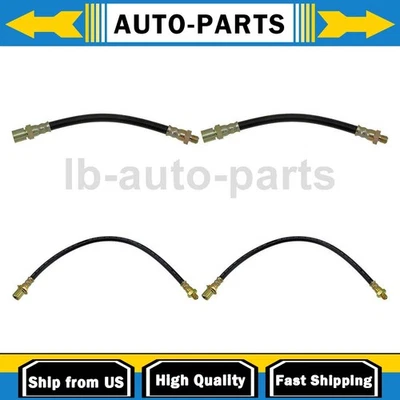 Manguera de freno delantera trasera 4x para 1976 1977 1978 1979 1980 Toyota Land Cruiser 4,2 L Foto 1 de 4