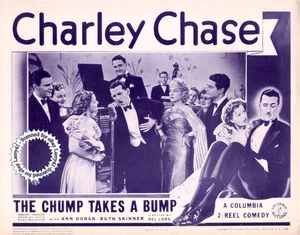 Charley Chase CHUMP TAKES A BUMP (1939) Lobbykarte sexy Ann Doran, Ruth Skinner - Bild 1 von 2