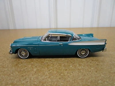 1958 Studebaker Golden Hawk 1/43 Matchbox DINKY diecast turquoise LOOSE coupe - Image 1 of 4