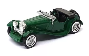 Matchbox Models Of Yesteryear 9.5cm Long Diecast Y-1 - 1936 Jaguar SS-100 Green - Picture 1 of 5