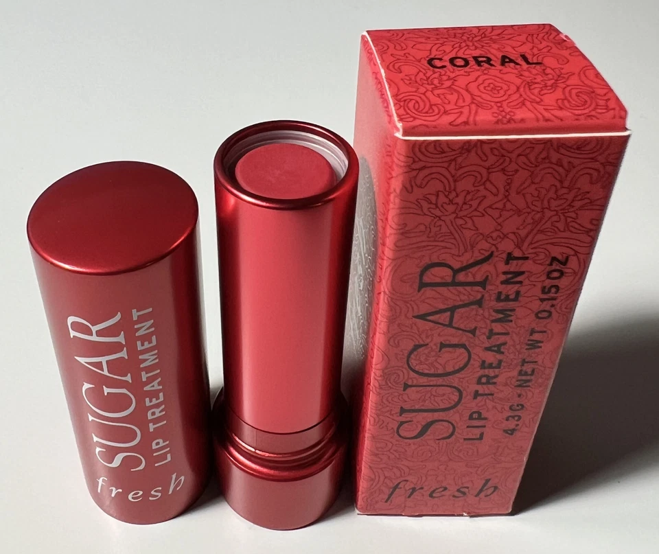 Tratamiento Labial Azúcar Coral Fresco Nuevo en Caja Foto 1 de 1