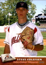 2007 Salem-Keizer Volcanoes Grandstand #12 Steve Edlefsen Bloomington Minnesota 