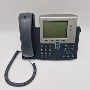 Job Lot 10x Cisco IP Phone CP-7942G VoIP Business Desk Phones – No Power Supplie - Picture 1 of 12