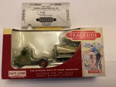 DAYS GONE 1:76 SC OO GAUGE TRACKSIDE BRS SCAMMELL SCARAB & PARCEL LOAD DG148002 - Image 1 of 4