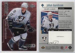 1998-99 Upper Deck Black Diamond Double Diamond /2000 Johan Davidsson #3