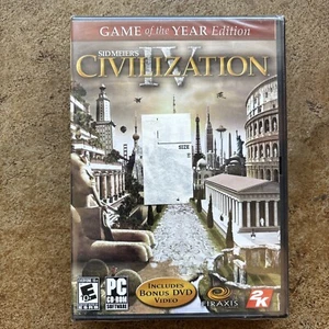 Sid Meier's 4 Civilization Game of the Year Edition PC Game 2006 NEW SEALED - Picture 1 of 1