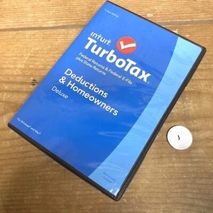 Intuit TurboTax Deluxe E-File Federal & State Tax Returns 2014 Tax Year - Picture 1 of 7