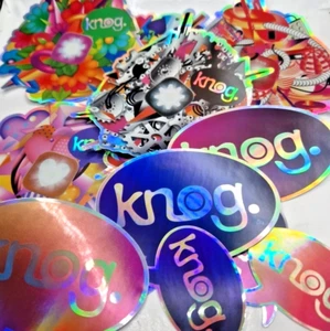 KNOG Aufkleber SET REFLEKTIEREND Sticker Fahrrad Mountainbike - NEU - Bild 1 von 7