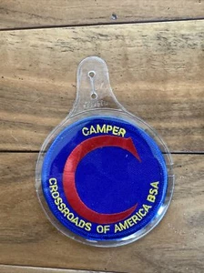 Boy Scouts Firecrafter Camper BSA Crossroads Of America Patch - Picture 1 of 2