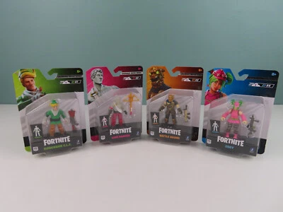 LOTE DE 4 Figuras de Acción Epic Games FORTNITE Legendary Micro Series 2.5" NUEVO Foto 1 de 4