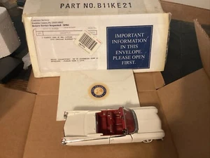 Franklin Mint 1959 Cadillac Eldorado Convertible 1/43 scale Mint Condition COA - Picture 1 of 7