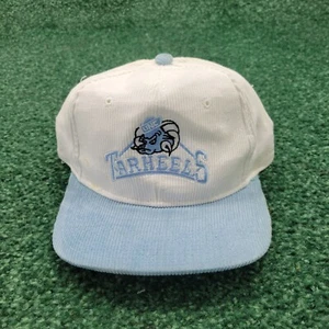 Vintage UNC North Carolina Tarheels Corduroy Snapback Hat Cap The G Cap READ - Picture 1 of 15