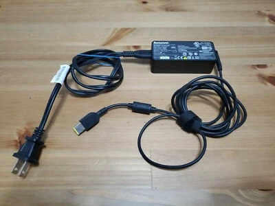 Lenovo ADLX45NCC2A 20V 2.25 A Power Cord AC DC Power Adapter 黑色✅ — 第 1/4 张图片