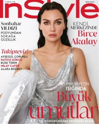 inStyle Turkey October 2023 Birce Akalay - Sude Zülal Güler  / Fast Shipping - Image 1 of 4