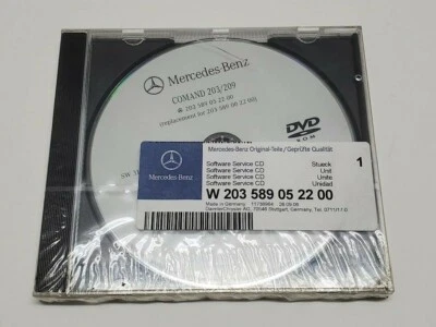 New Mercedes-Benz COMAND 203 209 Software Service Update USA  203589052200 - Image 1 of 3