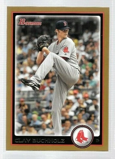 2010 Bowman Gold Clay Buchholz #126 Red Sox - Image 1 of 1