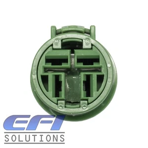 4 Pin Green Connector Round Suits Late Denso Alternators - Picture 1 of 2