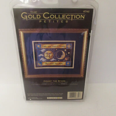Dimensions Counted Cross Stitch Gold Collection Petite #6742 Count the Stars - Image 1 of 3