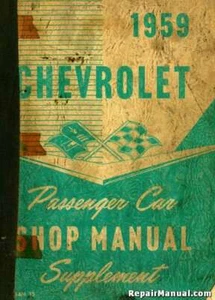 1959-1960 Chevrolet Passenger Car Shop Manual Supplement - Picture 1 of 1