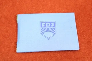FDJ, Ausweis Zentralrat der FDJ  Klappkarte Leiter Kreiskomission Jugendtourist - Bild 1 von 4