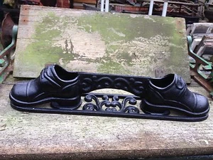 Vintage Style Cast Iron Shoe / Boot Scraper - Picture 1 of 3