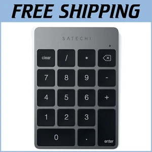 Sleek Aluminum 18-Key Bluetooth Keypad - Ergonomic Design for iMac, MacBook - Picture 1 of 11