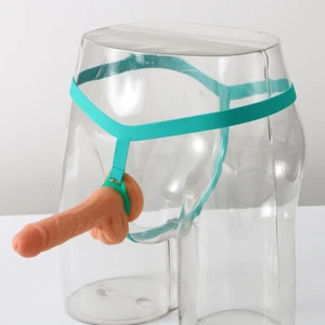 Hombres Tanga Tanga Silicona Anillo Ropa Interior Sexy T-back Pene Anillo Calzoncillos - Imagen 1 de 24