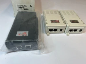 PowerDsine Microsemi 9501G Gigabit Midspan PoE & 2 Active Splitters Powerline - Picture 1 of 5