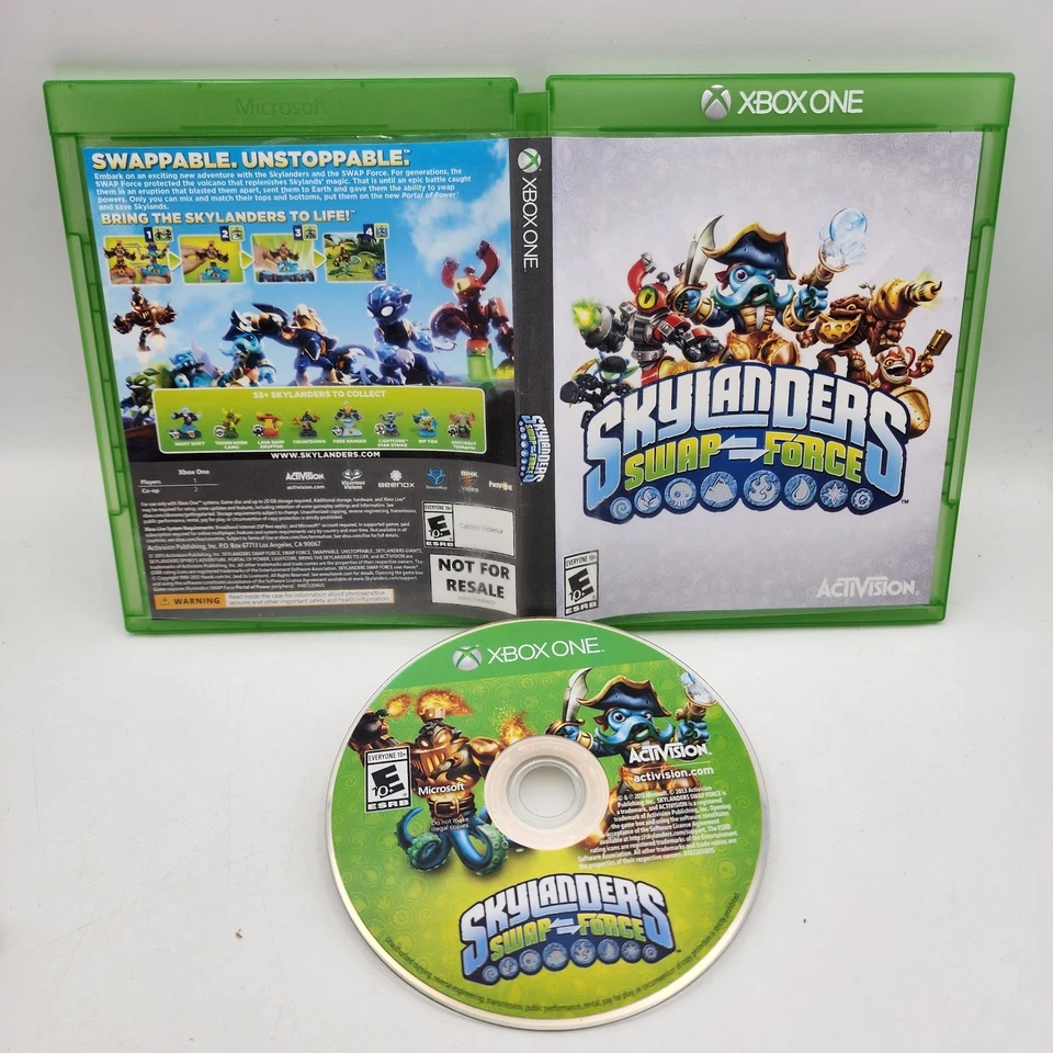 Skylanders: Swap Force (XBOX One, 2013) Game Only W/ Box  Complete  - Image 1 of 1
