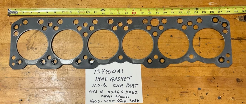CASE-IH Head Gasket 134400A1 fits IH 460D 560D 606D 656D 706D. D236 D282 Engines