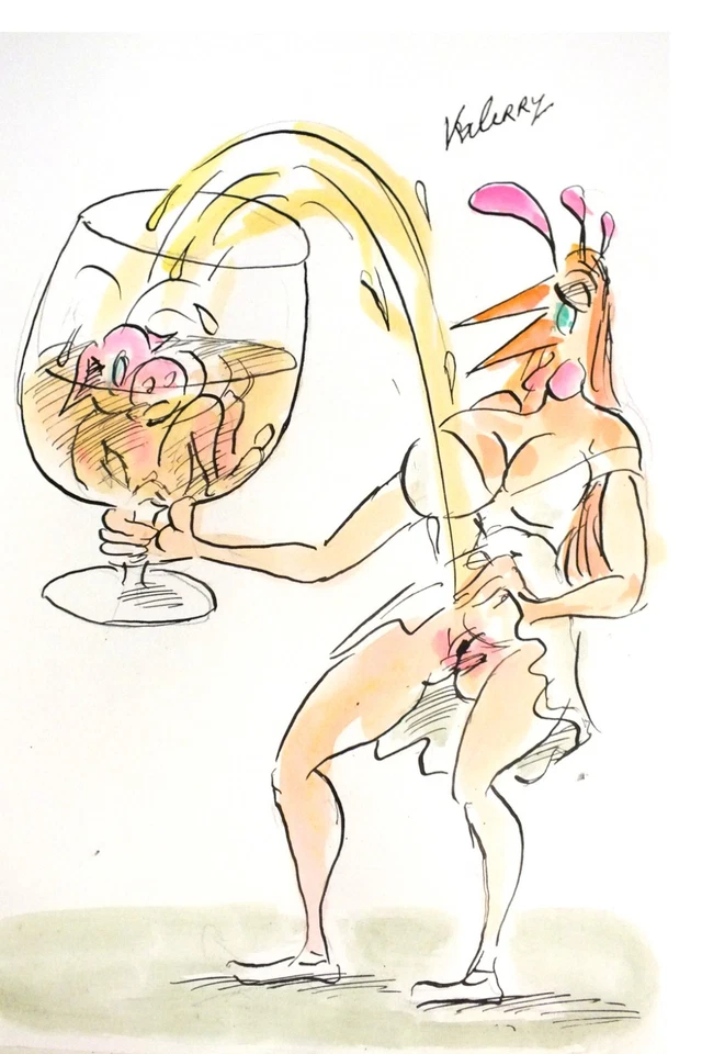 Zeichnung, Original - Bild 1 von 1