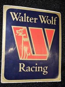 Walter Wolf Racing Motorsport Aufkleber Sticker Original Alt Vintage Ca 6,5x9cm - Bild 1 von 1