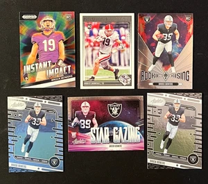 Brock Bowers Rookie Card Lot of 6 - Raiders - NM - Bild 1 von 2