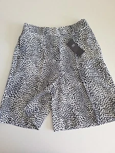 Marks And Spencer Culottes Size 10 New Elastic Waist Shorts Pockets - Picture 1 of 12