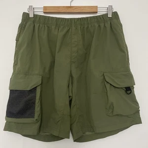 Jack Wolfskin Green Elasticated Waist Shorts Size UK 38/40 - Picture 1 of 12
