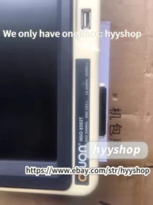 OWON MSO8202T Digital Oscilloscope 200MHz Sampling Rate 2GS/s /hyy/ - Image 1 of 4