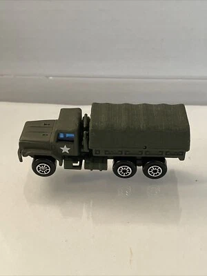 "Camión fundido a presión militar cubierto M-923 A1 6x6 Maisto verde militar juguete de 3""" Foto 1 de 4