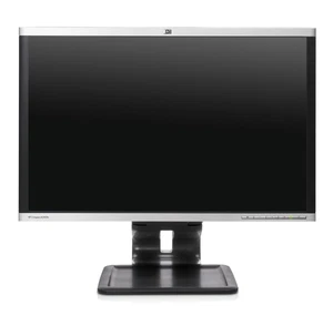 HP Monitor 24 Zoll Compaq LA2405x WUXGA 16:10 LED Monitor Silber - Bild 1 von 4