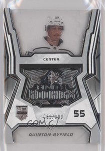 2021-22 SPx Finite Rookies /399 Quinton Byfield #F-3 Rookie RC