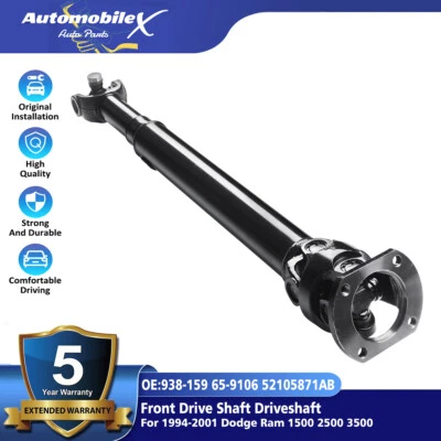 Front Driveshaft Prop Shaft Assembly For 94-01 Dodge Ram 1500 2500 3500 938-159 Foto 1 de 4