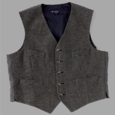 Daniel Cremieux Men's Vest Serengeti Classic Collection Navy, M. - Image 1 of 4