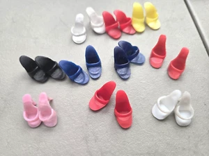 Konvolut 10 Paar Barbie und Clone OT Pantoletten Heels - Bild 1 von 4