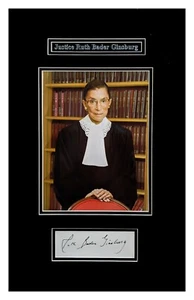 Ruth Bader Ginsburg Supreme Court Justice Framed Ready to Hang - Picture 1 of 1