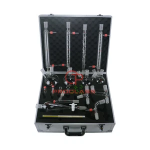 Laboratory Advanced Organic Chemistry Kit 24/40 Cabinet Box lab glassware kit - Picture 1 of 3