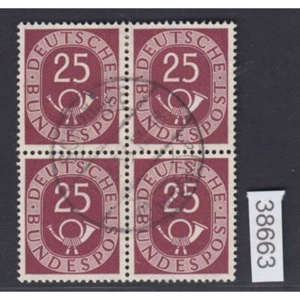 Lote 1951, Mich.-Nr.: 131 Sellado 4er.-Bloque - Imagen 1 de 2