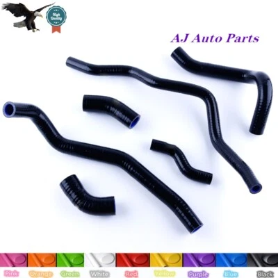 Black Radiator Hose Fit 1985-2007 YAMAHA VMAX VMX12 V-Max 1200 Silicone Coolant - Изображение 1 из 4