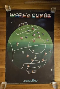 World Cup 1982 Guillermo Mordillo Vintage Official Poster - Picture 1 of 9