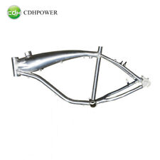 CDHPOWER Bicycle Gas Frame w/2.4L Gas Tank-Brushed Alum,Gas Motorized Bicycle