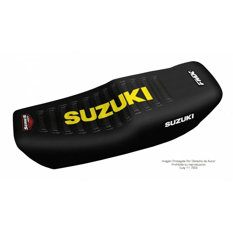 FMX BLACK Series Seat Cover for Suzuki AX100 FREE SHIPPING INCLUDED - Image 1 of 1