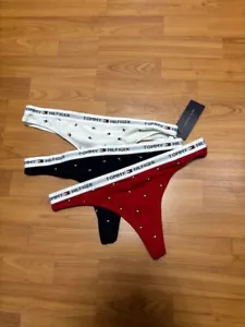 3er Set Tommy Hilfiger Damen strings in XL - Bild 1 von 5
